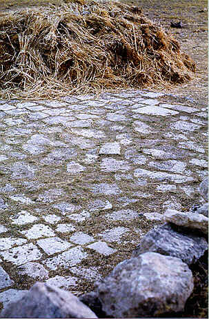 Threshing floor