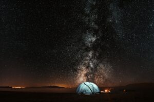 Tent in the wilderness